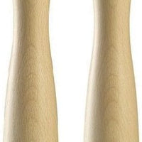 Tre Spade - 30 cm Tancredi Series Light Italian Beech Wood Pepper Mill, Pack of 2 - 43684