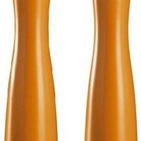 Tre Spade - 30 cm Tancredi Series Orange Italian Beech Wood Pepper Mill, Pack of 2 - 43686