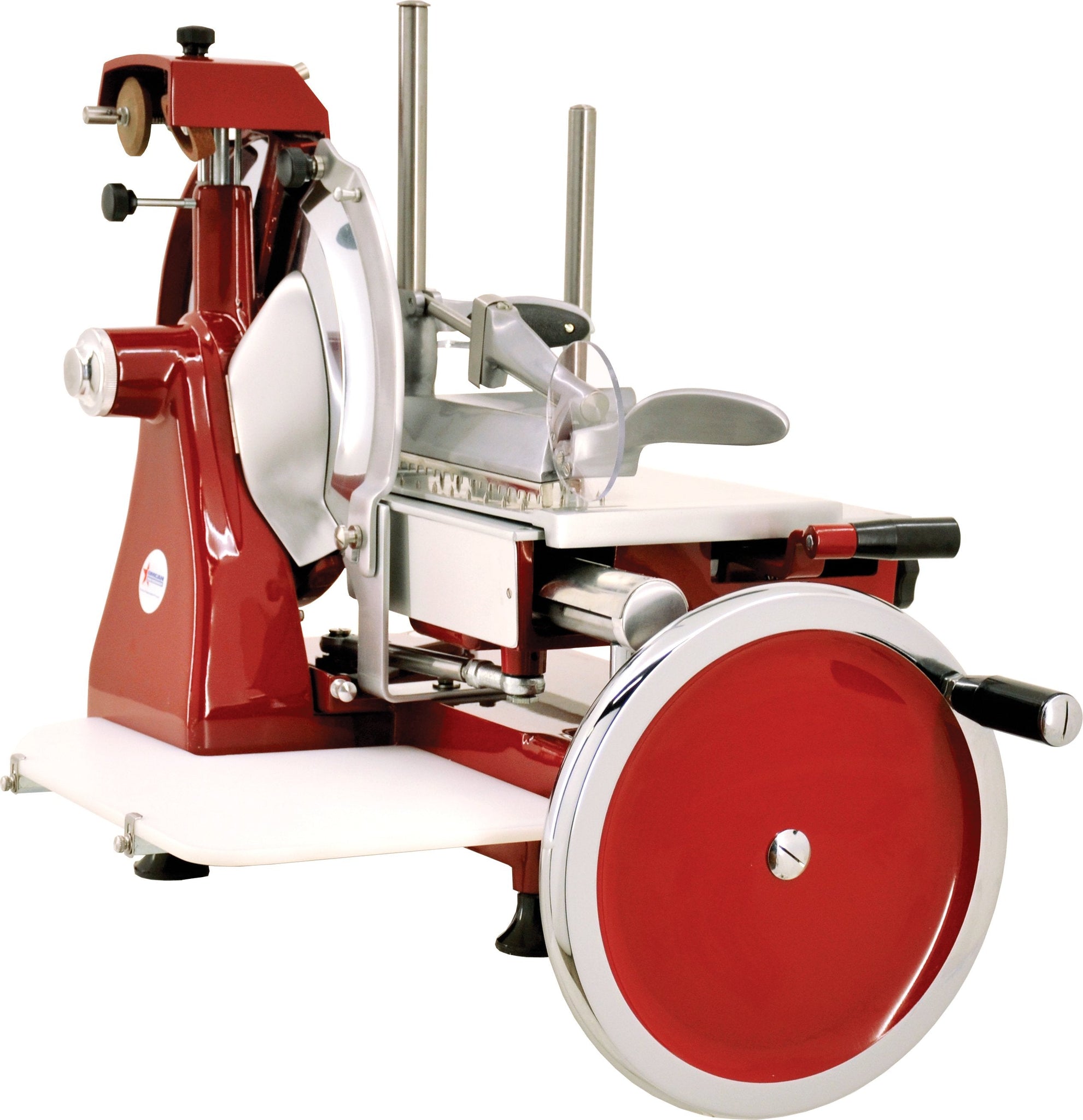 Trento - 10" Manual Slicer with Standard Flywheel - MS-IT-0250-M