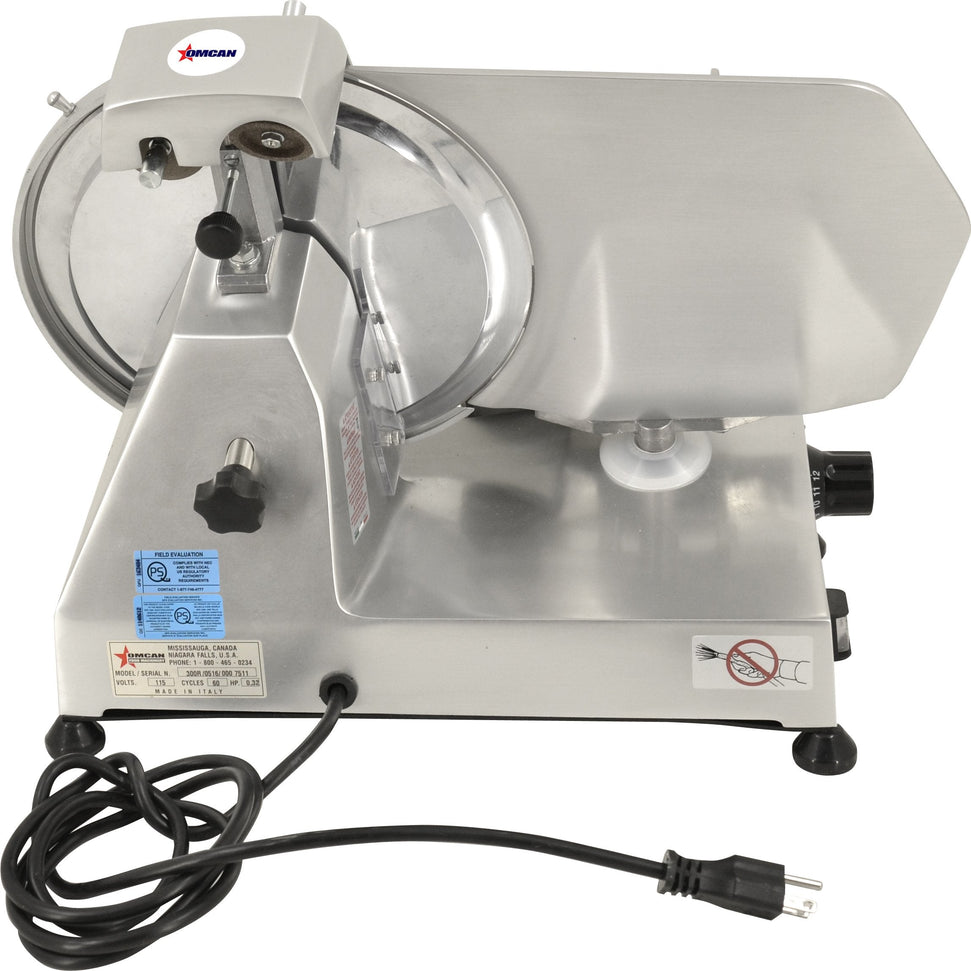 Trento - 12” Blade Elite Slicer with 0.35 HP Motor & Compact Body - MS-IT-0300-I