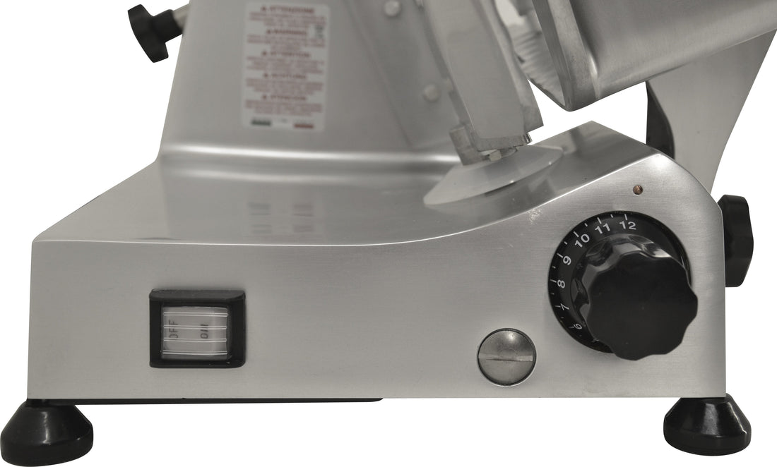 Trento - 12” Blade Elite Slicer with 0.35 HP Motor & Compact Body - MS-IT-0300-I