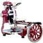 Trento - 12″ Red Blade Volano Manual Luxury Slicer With Daisy Flower Flywheel - 44375