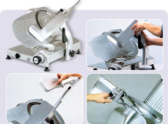 Trento - 14” Gear-Driven Slicer 0.35 HP Motor - MS-IT-0350-G