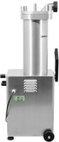 Trento - 550 W, 208V Stainless Steel Hydraulic Piston Sausage Stuffer with 26 lb Capacity (Three Phase) - 46099