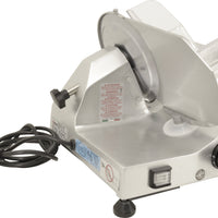 Trento - Elite 8” Belt Drive Meat Slicer 0.20 HP Motor with Removable Blade Sharpener - MS-IT-0195