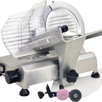 Trento - Elite 8” Belt Drive Meat Slicer 0.20 HP Motor with Removable Blade Sharpener - MS-IT-0195