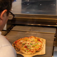 Trento - Pizzagroup Dragon High Productivity Static Conveyor Pizza Oven with 32″ Wide Belt - 47982