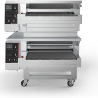 Trento - Pizzagroup Dragon High Productivity Static Conveyor Pizza Oven with 32″ Wide Belt - 47982