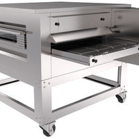 Trento - Stainless Steel Ventilated Tunnel Conveyor Oven and Stainless Steel Stand with Wheels - CE-IT-0500