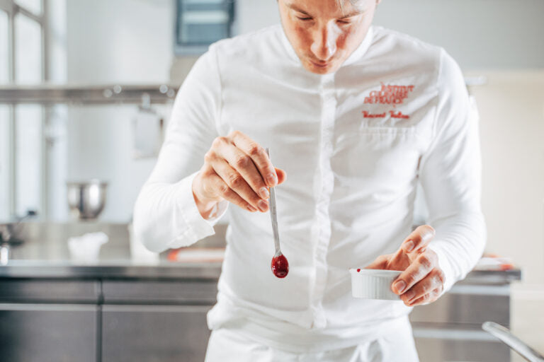 Triangle - Chef's Tasting Spoon, Tweezer & Plate Decorator Final Touch Set - TR90-086-03