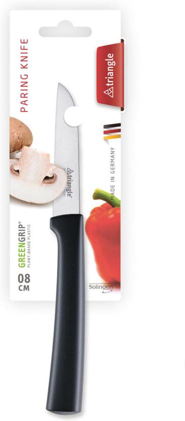 Triangle - Green Grip 8 cm Paring Knife - TR76-170-08