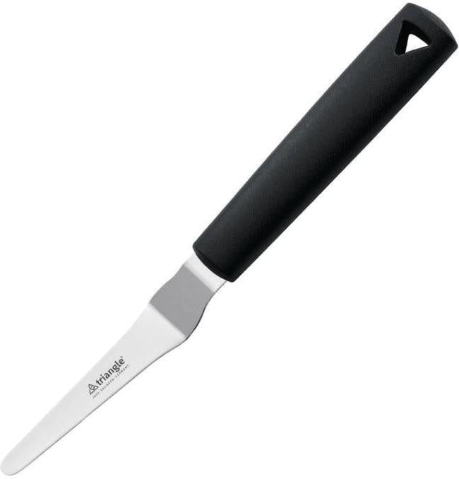 Triangle - Green Grip Extra-Precision 7.5 cm Cranked Pastry Spatula - TR72-508-08