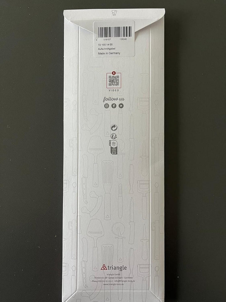 Triangle - Green Grip Kitchen Carving & Serving Fork - TR72-190-14