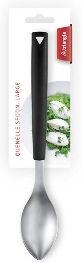 Triangle - Green Grip Large Quenelle Spoon - TR71-865-80