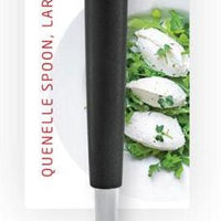 Triangle - Green Grip Large Quenelle Spoon - TR72-865-80