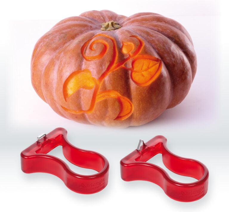 Triangle - Pumpkin Carving Set of 2, U & V Shaped Carvers - TR90-176-02