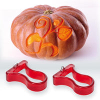 Triangle - Pumpkin Carving Set of 2, U & V Shaped Carvers - TR90-176-02