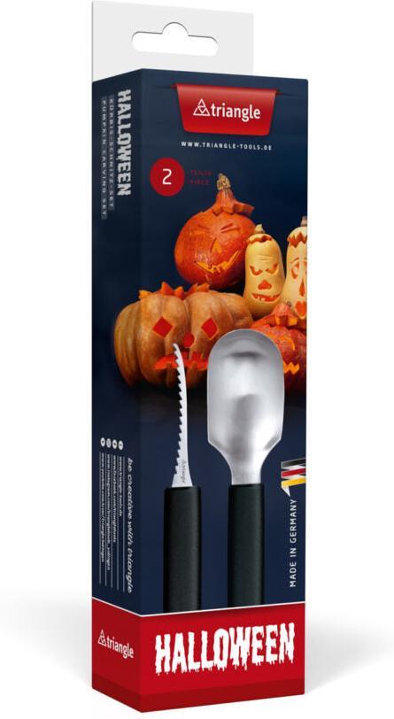 Triangle - Pumpkin Saw & Fruit Spoon Pumpkin Carving Set - TR90-185-02
