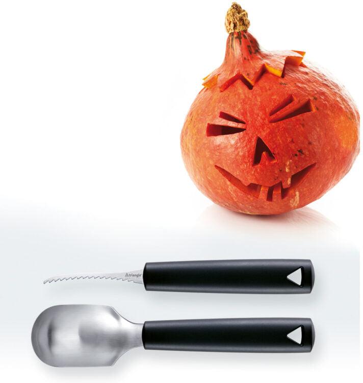 Triangle - Pumpkin Saw & Fruit Spoon Pumpkin Carving Set - TR90-185-02