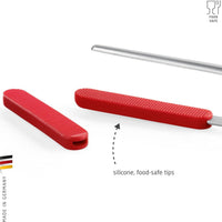 Triangle - Red Silicone Tips For 35 cm Tweezers - TRSA-0207