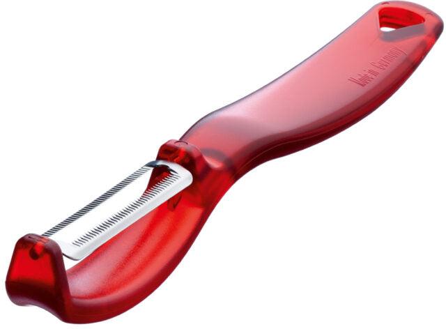 Triangle - Serrated Blade Red Vertical Peeler - TR50-049-50