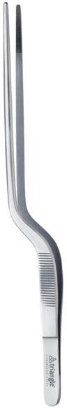 Triangle - Stainless Steel 14 cm Double Cranked Tweezers - TR50-498-14