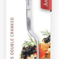 Triangle - Stainless Steel 14 cm Double Cranked Tweezers - TR50-498-14