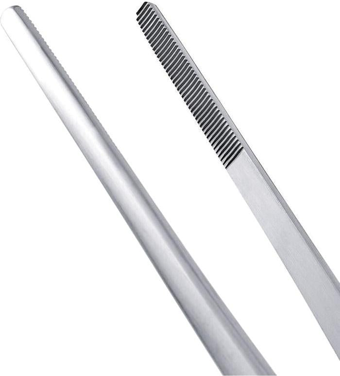Triangle - Stainless Steel 14 cm Double Cranked Tweezers - TR50-498-14
