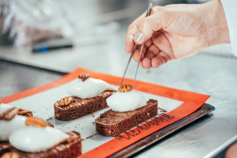 Triangle - Stainless Steel 14 cm Double Cranked Tweezers - TR50-498-14