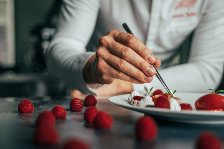 Triangle - Stainless Steel 14 cm Double Cranked Tweezers - TR50-498-14