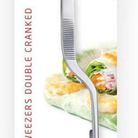 Triangle - Stainless Steel 20 cm Double Cranked Tweezers - TR50-498-20