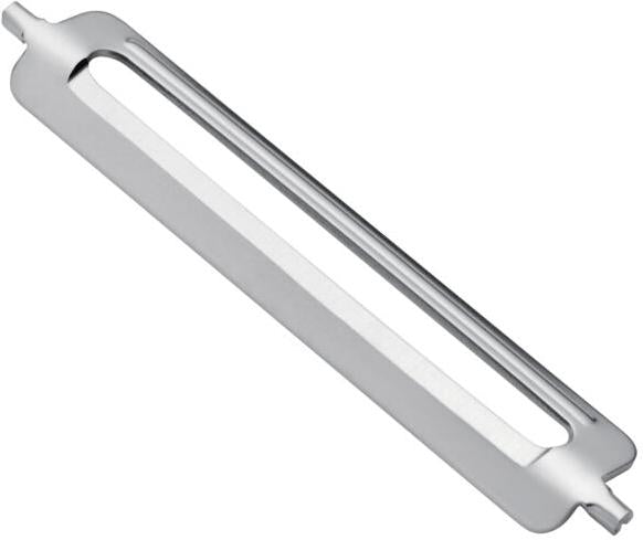 Triangle - Stainless Steel 50 mm Straight Blade Vertical Peeler - TR50-057-50