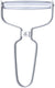 Triangle - Stainless Steel 90 mm Serrated Blade Horizontal Peeler - TR50-056-90
