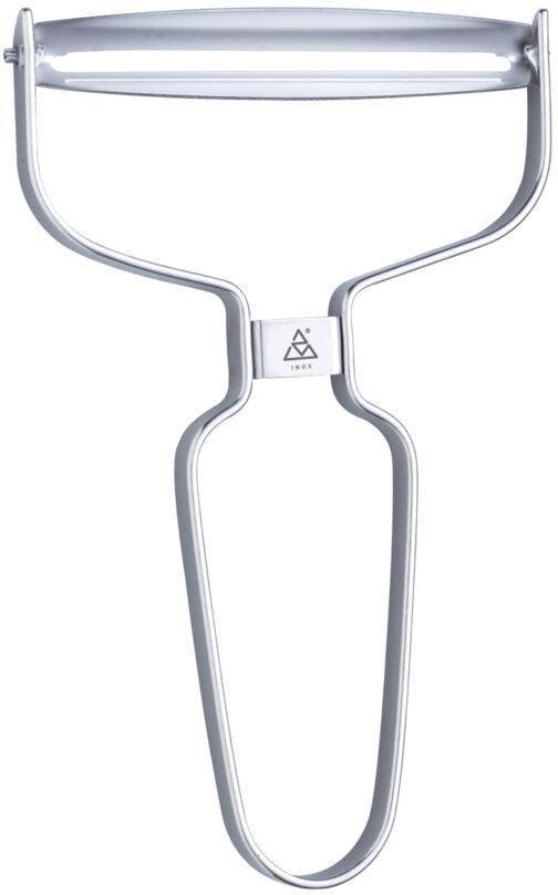 Triangle - Stainless Steel 90 mm Straight Blade Horizontal Peeler - TR50-055-90