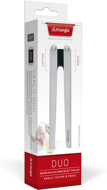 Triangle - Stainless Steel Garlic Press & Cutter - TR50-443-19