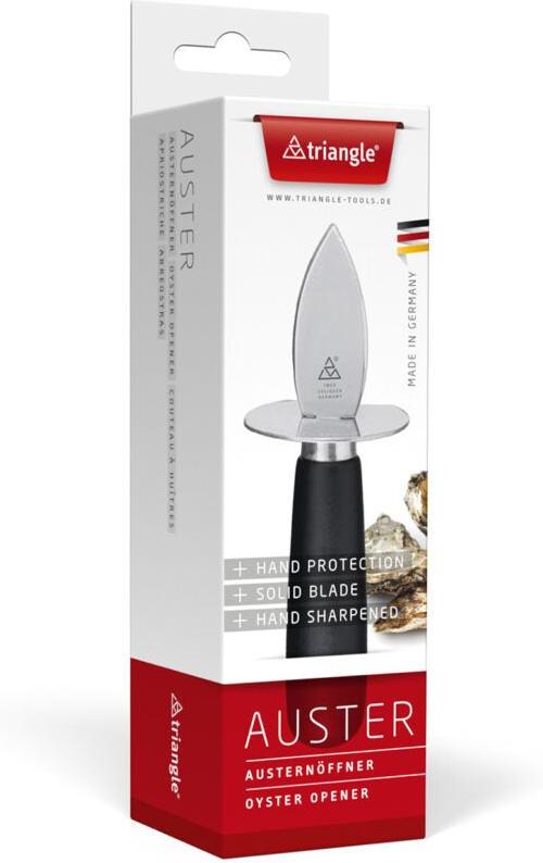Triangle - Wood Handle Oyster Knife - TR54-201-06