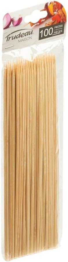 Trudeau - 10'' Bamboo Skewers, 100 Per Pack - 05113054