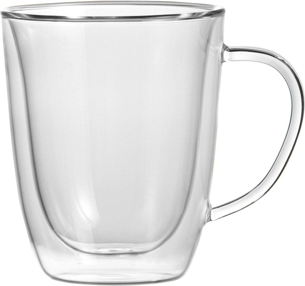 Trudeau - 11oz Duetto Double Wall Mugs, Pack of 2 - 4902019
