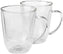 Trudeau - 11oz Duetto Double Wall Mugs, Pack of 2 - 4902019
