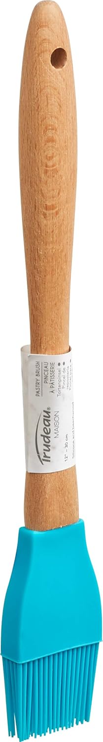 Trudeau - 12" Tropical Blue Pastry Brush - 05117122