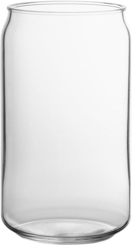 Trudeau - 16 oz Acrylic Can Beer Glasses, Pack of 4 - 490816475