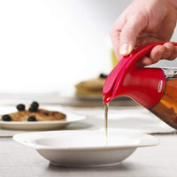 Trudeau - 19 Oz Red Syrup Dispenser - 0532990