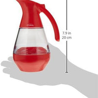 Trudeau - 19 Oz Red Syrup Dispenser - 0532990