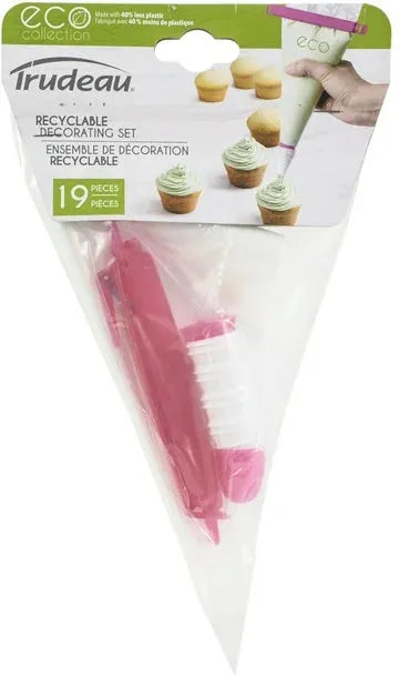 Trudeau - 19 Pieces Recyclable Decorating Set - 05119235