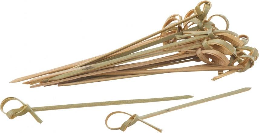 Trudeau - 4" Knotted Skewers, 50 Per Pack - 05117110