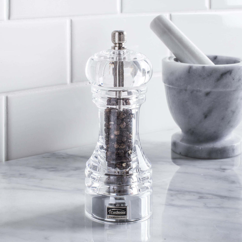 Trudeau - 6" Professional Pepper Mill Acrylic - 071348
