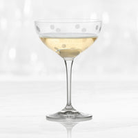Trudeau - 7 oz Sparkle Coupes, Pack of 4 - 49022174