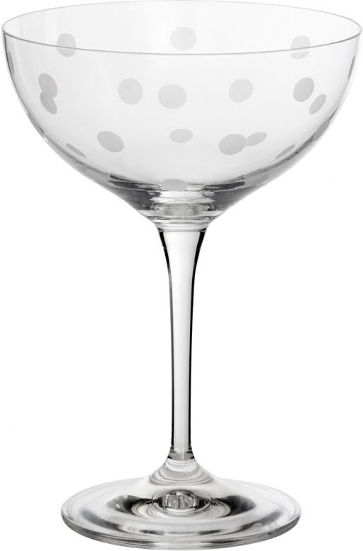 Trudeau - 7 oz Sparkle Coupes, Pack of 4 - 49022174