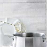 Trudeau - 8.5" Brass Fondue Strainer - 0532151