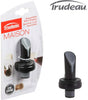 Trudeau - Black Stainless Steel Expandable Wine Stopper - 0578434